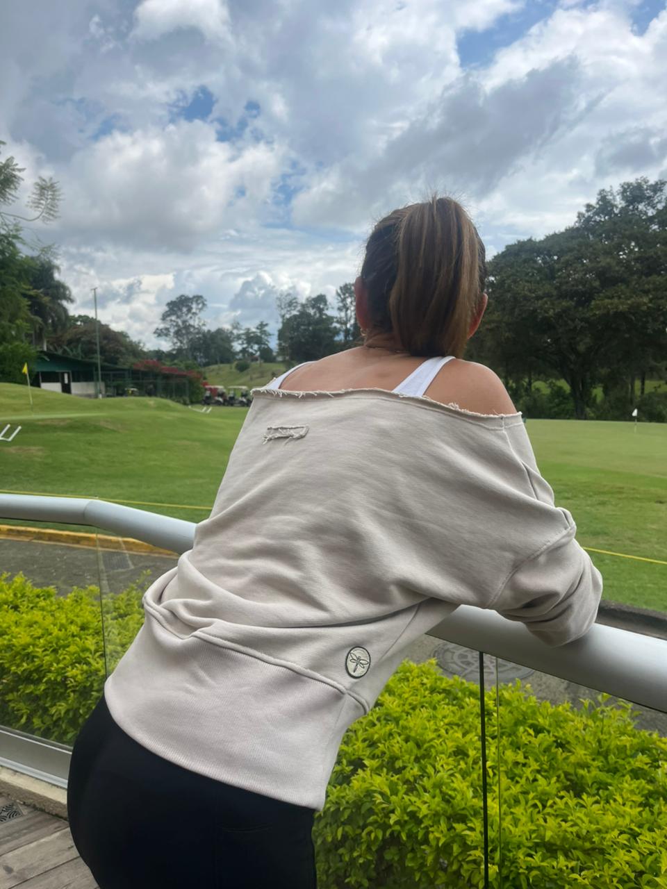 Open Shoulder Sweater - additional image