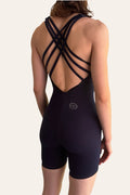 Short Open Back Unitard