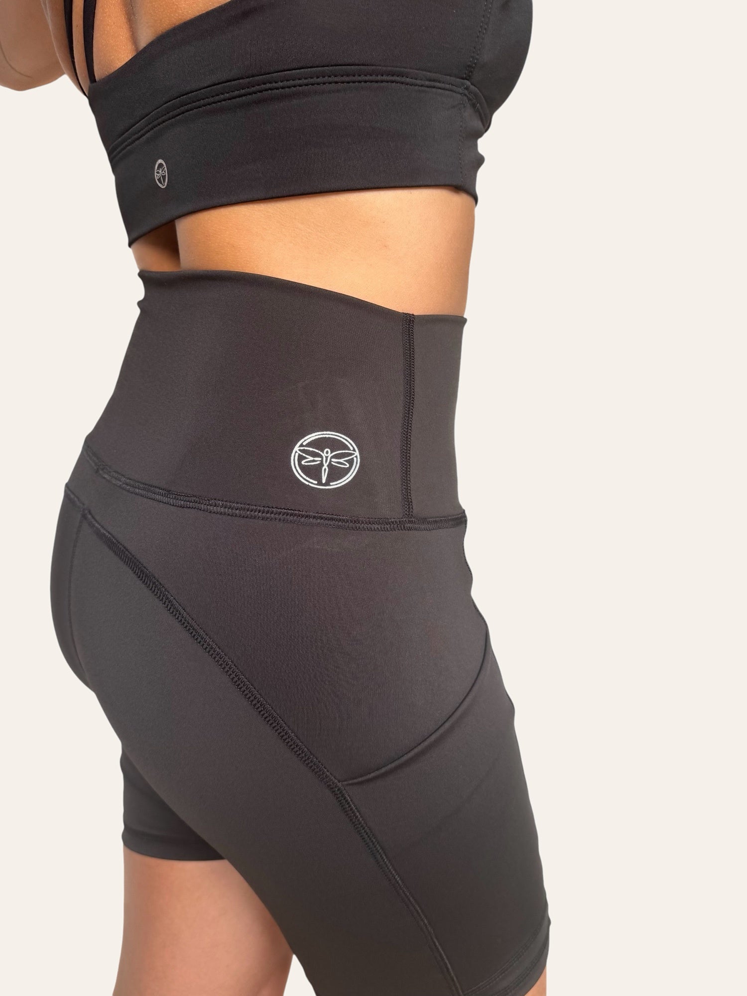 Side Pocket Biker Shorts