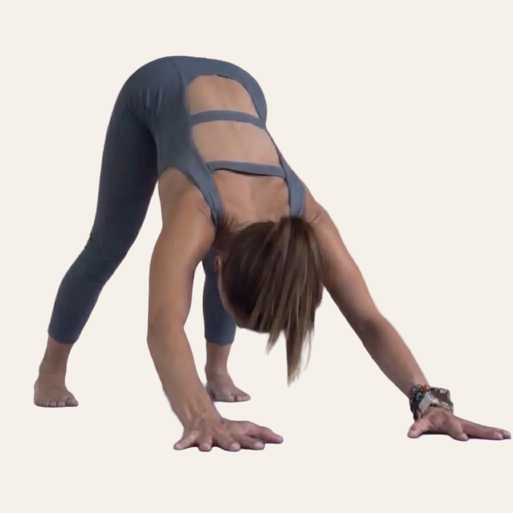 Full Length Two Strap Back Unitard