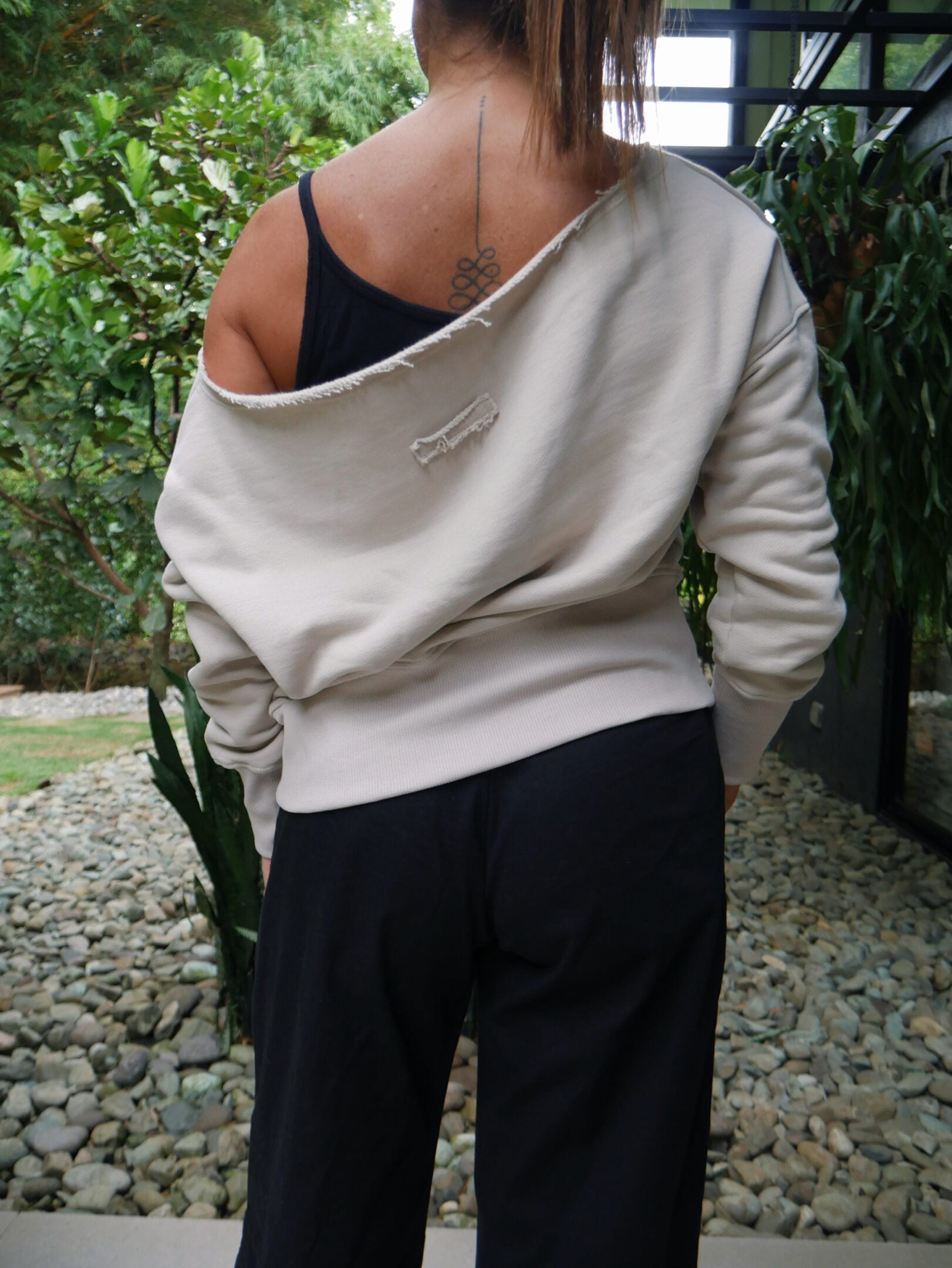 Open Shoulder Sweater - additional image