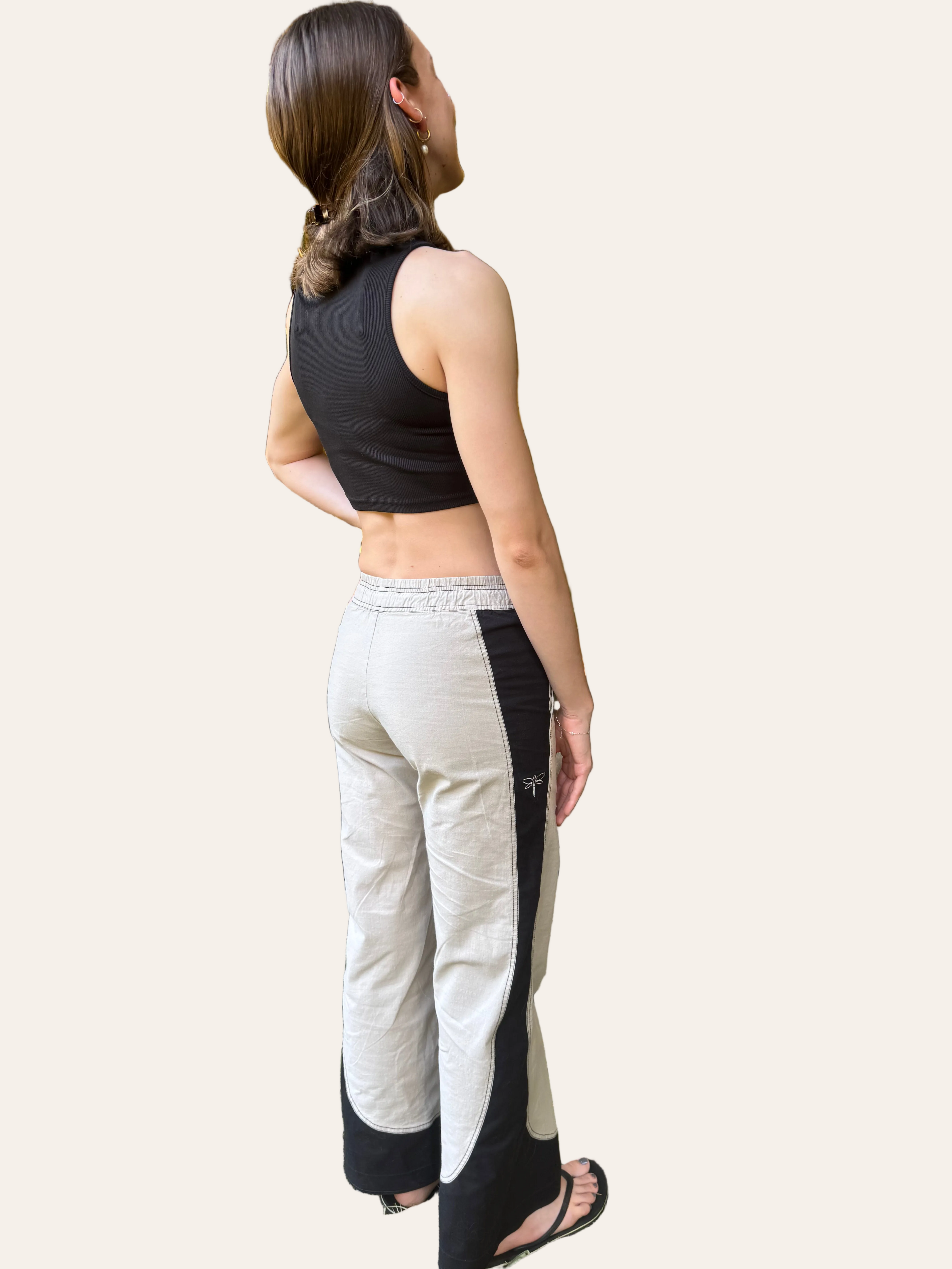 Side Color Pants